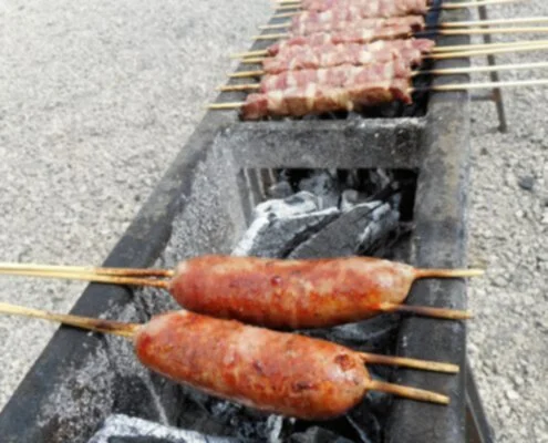 09 Arrosticini sul Gran Sasso