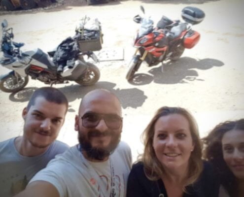 Motociclisti Veg viaggi