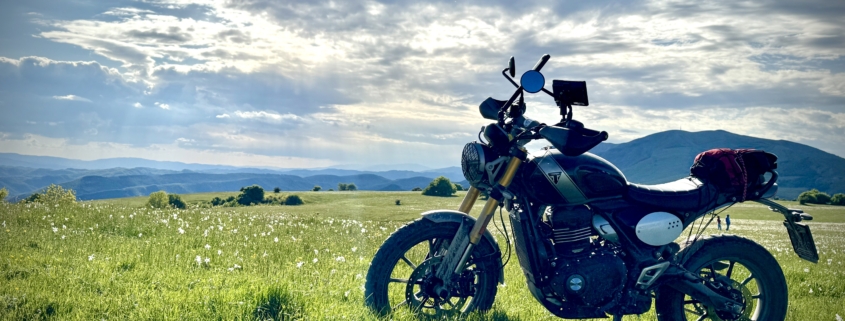 TRIUMPH SCRAMBLER 400 X